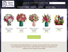Tablet Screenshot of grannysflorist.net